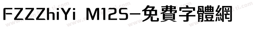 FZZZhiYi M12S字体转换